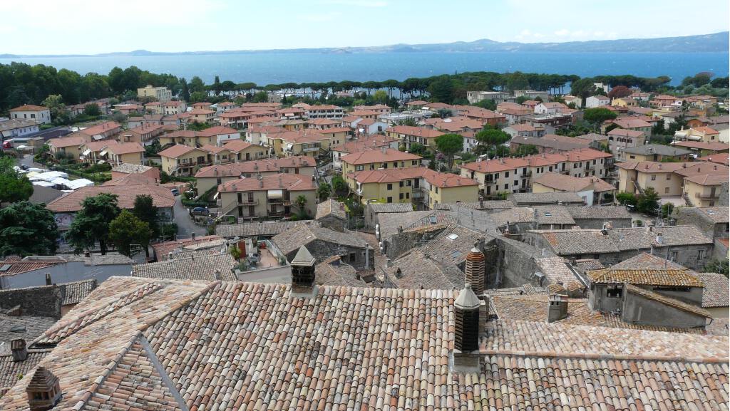 Blick über Bolsena